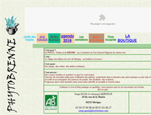 Tablet Screenshot of phytobrenne.com